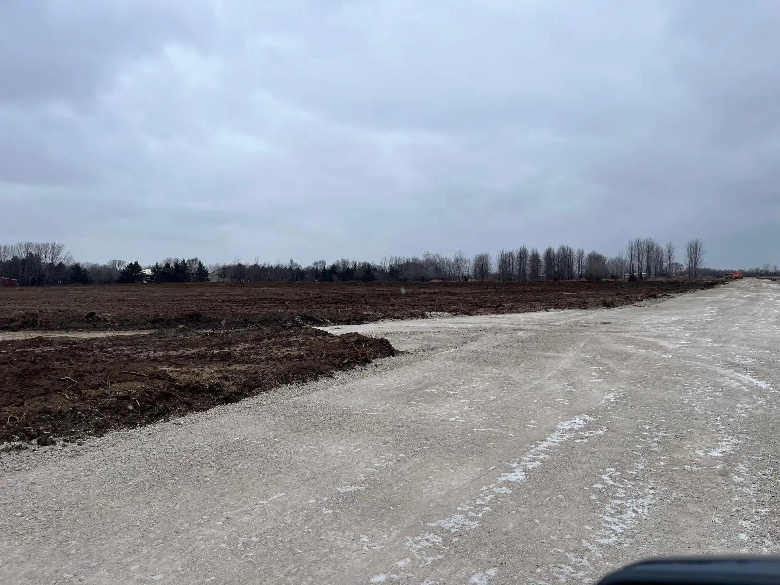 Phase 1 site work, March 2025 — earthwork, grading and road building (photo 9)