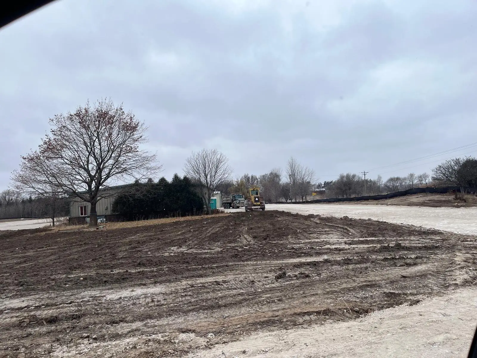 Phase 1 site work, March 2025 — earthwork, grading and road building (photo 11)