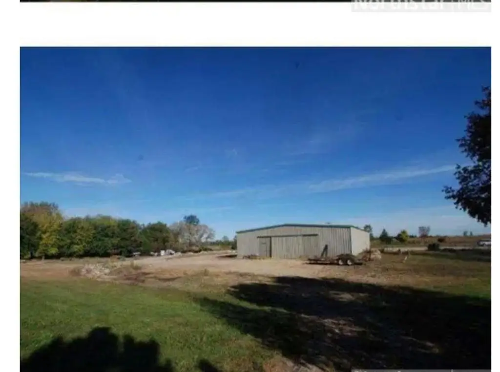 The existing buildings on the property